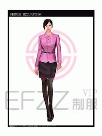 時尚職業女西服設計圖722