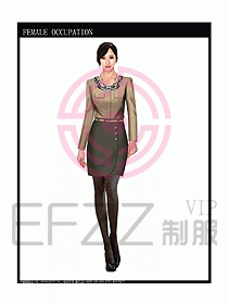 時尚職業(yè)女西服設(shè)計圖746
