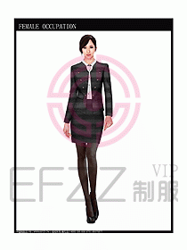 時尚職業(yè)女西服設(shè)計(jì)圖780