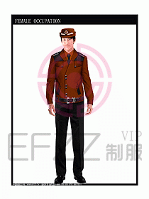 夾克裝保安制服設(shè)計(jì)圖307