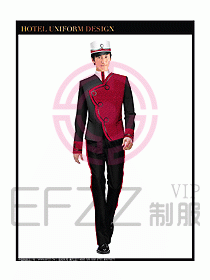 酒店門童制服設計圖727