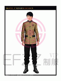 酒店門(mén)童制服設(shè)計(jì)圖749
