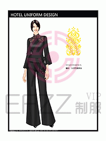 桑拿水療咨客制服設(shè)計圖273
