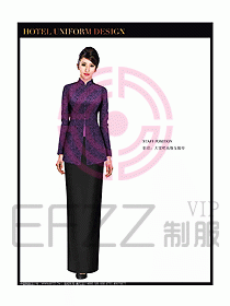 桑拿水療咨客制服設(shè)計(jì)圖281