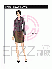 酒店大堂制服設(shè)計圖533