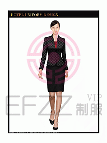 酒店大堂制服設(shè)計(jì)圖555
