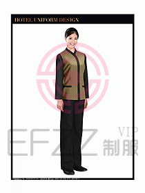客房服務(wù)員制服設(shè)計圖349