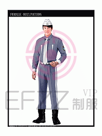 長袖保安服制服設計圖300