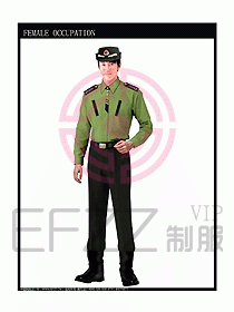 長(zhǎng)袖保安服制服設(shè)計(jì)圖304