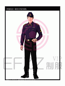 長袖保安服制服設(shè)計圖345