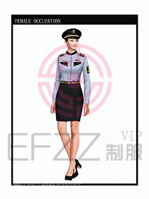 長袖保安服制服設計圖350
