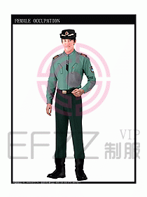 長袖保安服制服設計圖357