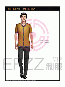 水區更衣服務員制服設計圖130