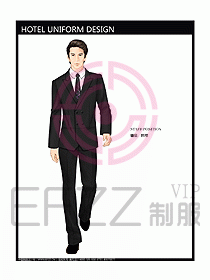 酒店經理服裝設計圖354