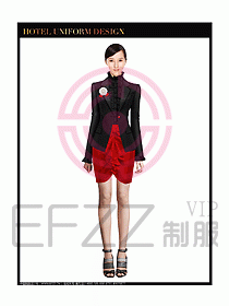 女秋冬職業(yè)裝設計圖876