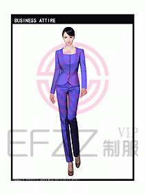 女秋冬職業(yè)裝設計圖910