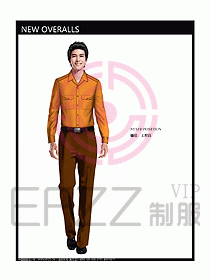 工程服長袖原創設計圖067