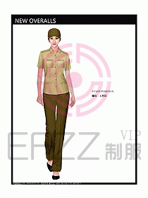 工程服夏裝原創設計圖068