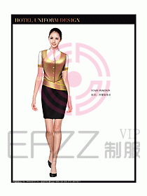 桑拿會所服務(wù)員制服設(shè)計圖288