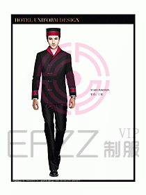 星級(jí)酒店門童制服設(shè)計(jì)圖788
