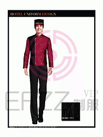 星級酒店門童制服設(shè)計(jì)圖804